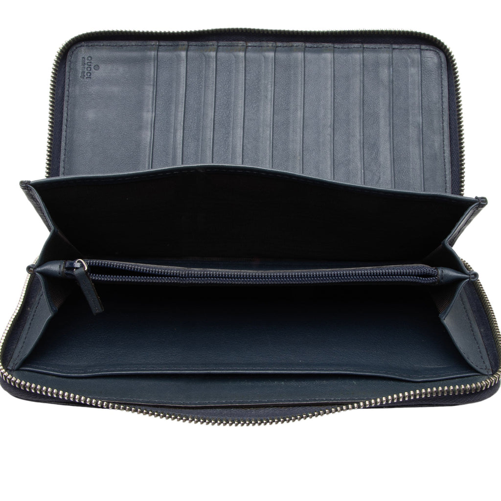 Gucci Microguccissima Leather Zip Around Large Organizer Wallet (SHF-YRyip2)