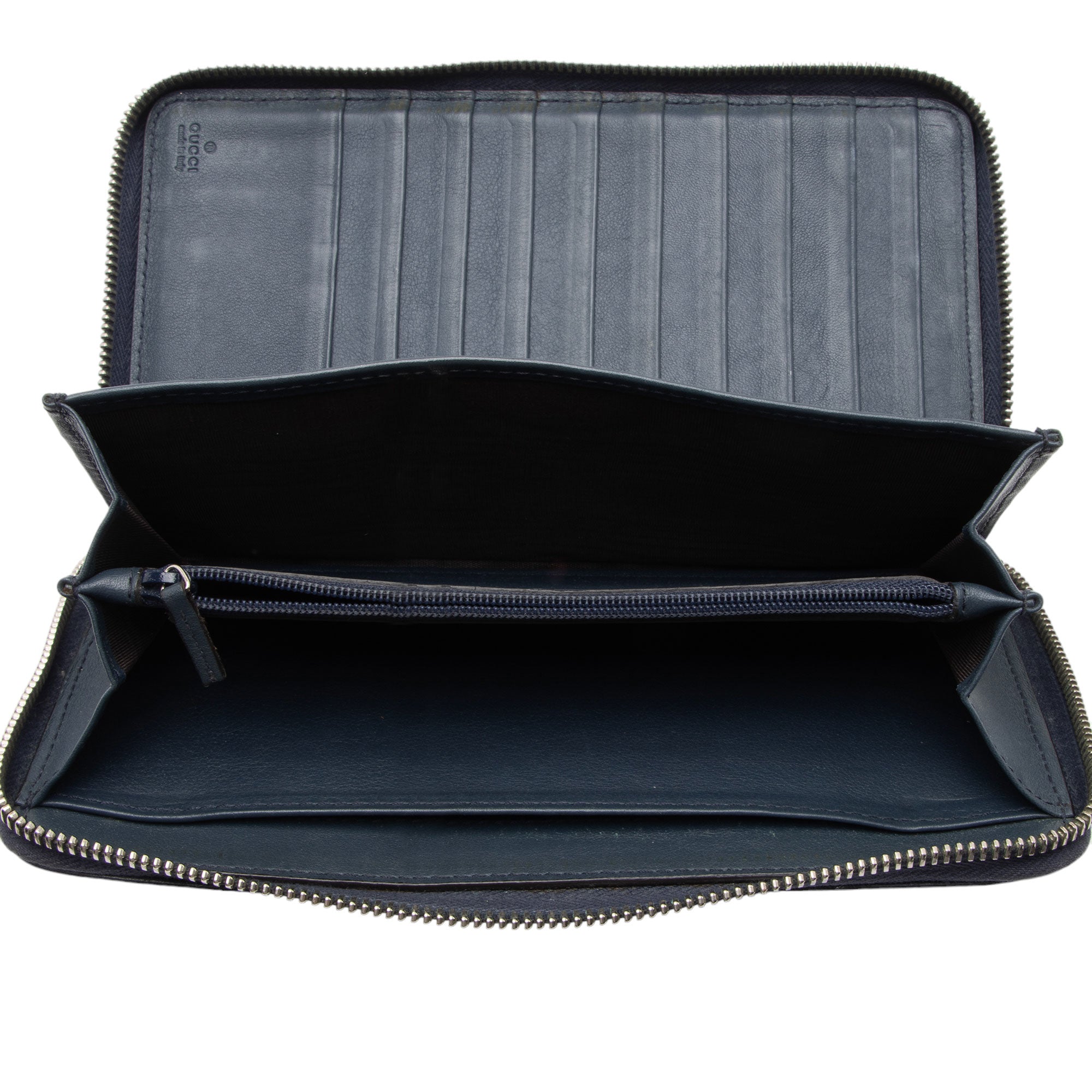 Gucci Microguccissima Leather Zip Around Large Organizer Wallet (SHF-YRyip2)