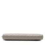 Gucci Microguccissima Leather Zip Around Wallet (SHF-23927)