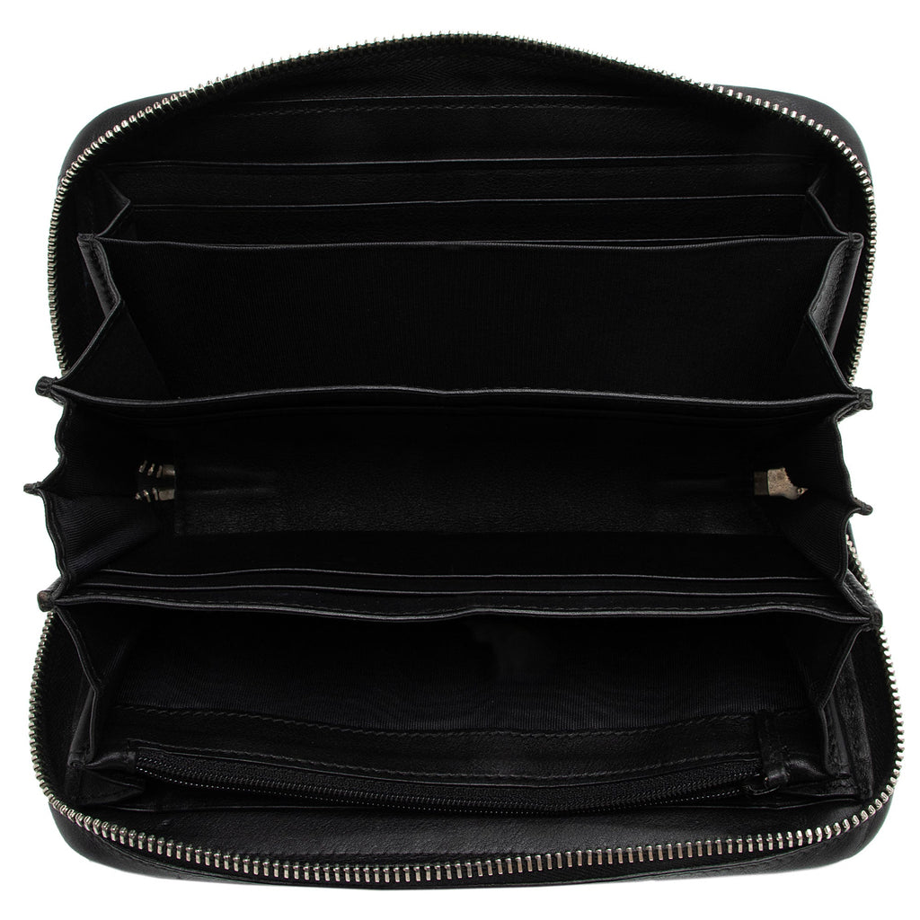 Gucci Microguccissima Leather Zip Around Wallet (SHF-hxo3sm)
