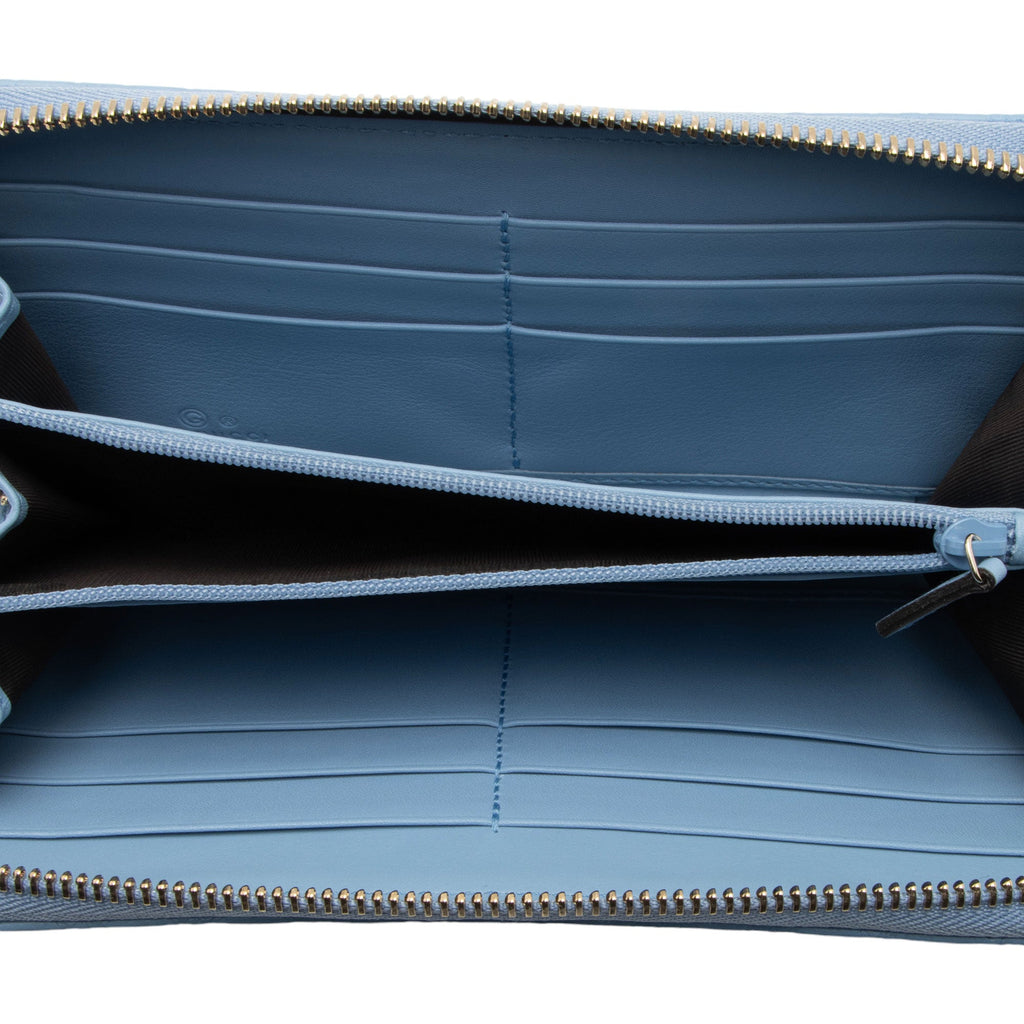 Gucci Microguccissima Leather Zip Around Wallet (SHF-pX5c6O)