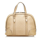Gucci Microguccissima Nice Leather Satchel (SHG-35945)