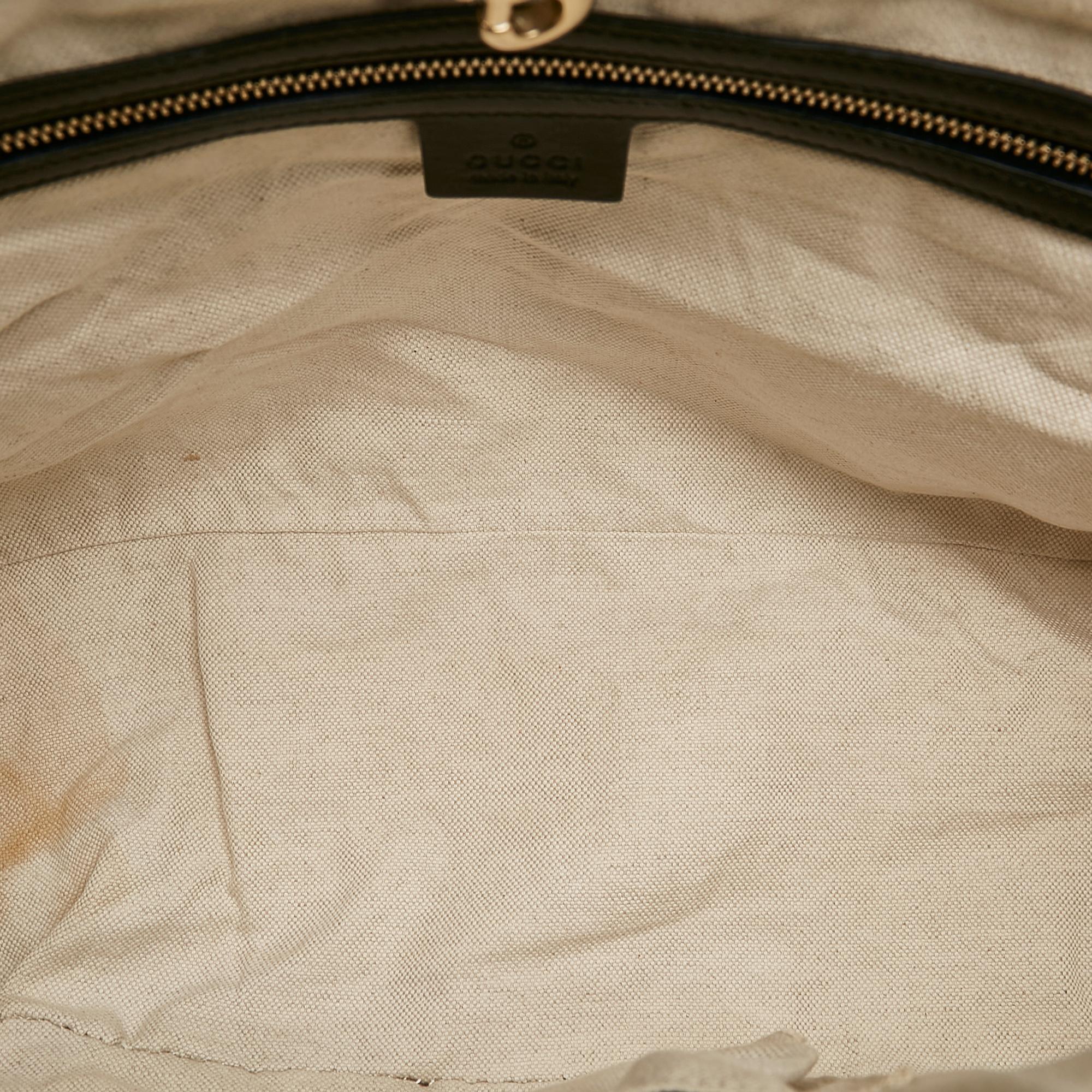 Gucci Microguccissima Nice Patent Leather Tote Bag (SHG-29390)