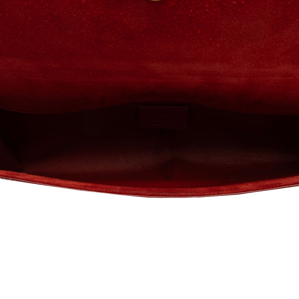 Gucci Microguccissima Patent Leather Broadway Clutch (SHF-VpKZuA)