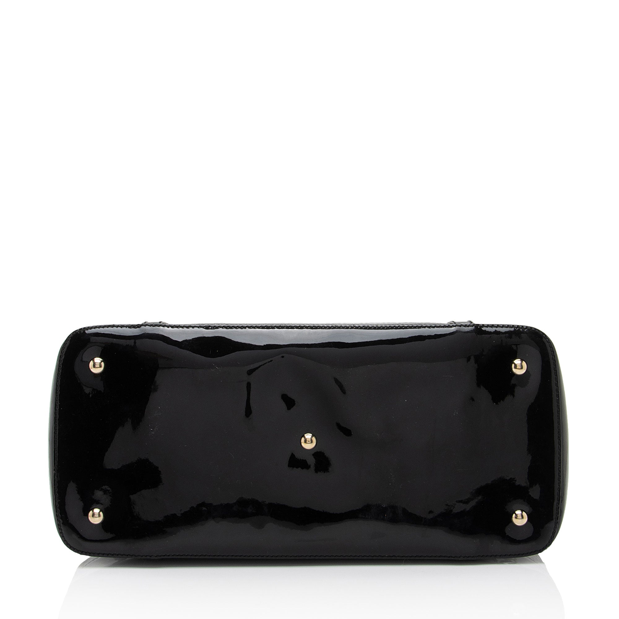 Gucci Microguccissima Patent Leather Nice Satchel (SHF-pCYqKU)