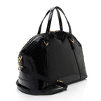 Gucci Microguccissima Patent Leather Nice Satchel (SHF-pCYqKU)