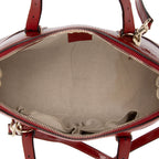 Gucci Microguccissima Patent Leather Nice Satchel (SHF-swAQdK)