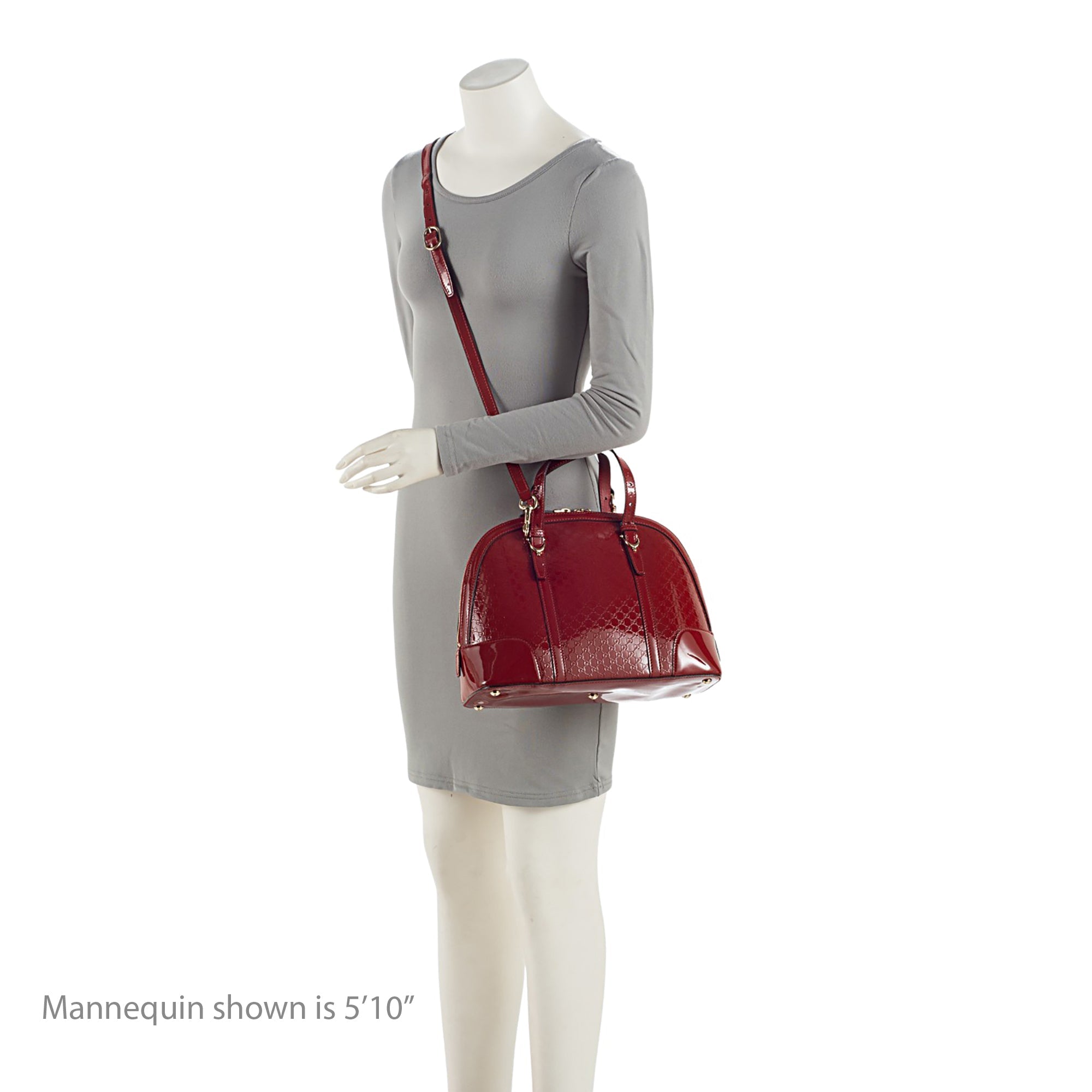 Gucci Microguccissima Patent Leather Nice Satchel (SHF-swAQdK)