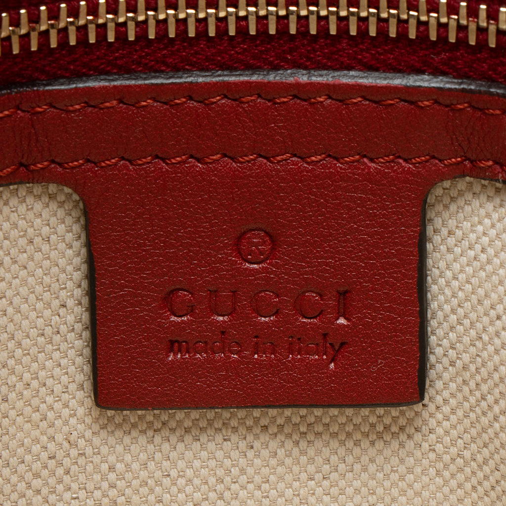 Gucci Microguccissima Patent Leather Nice Small Satchel