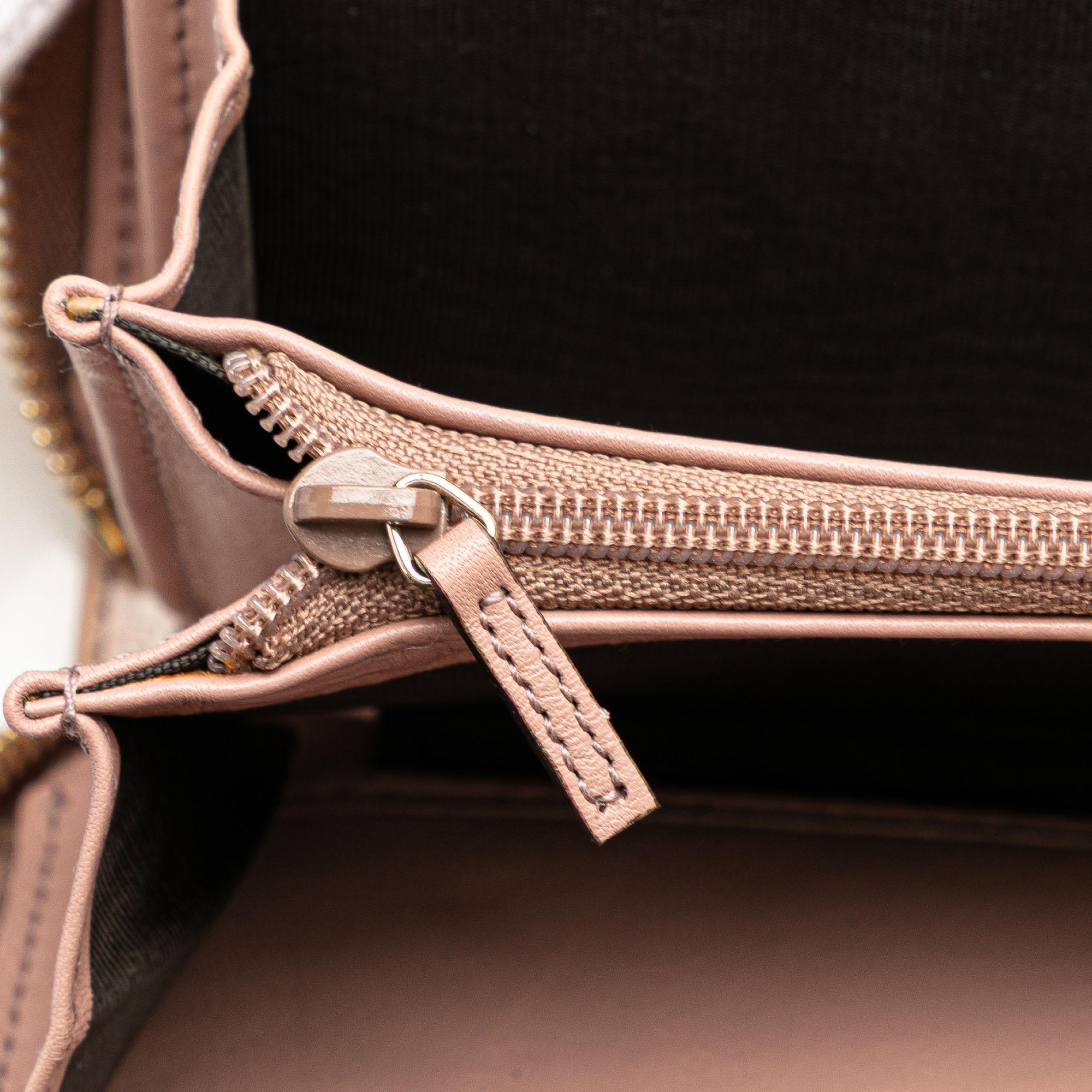 Gucci Microguccissima Patent Leather Nice Zip Around Wallet