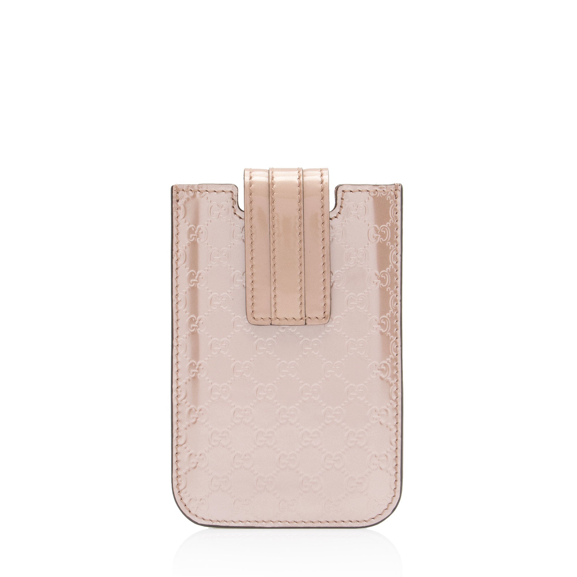 Gucci Microguccissima Patent Leather iPhone Case (SHF-0K23DY)
