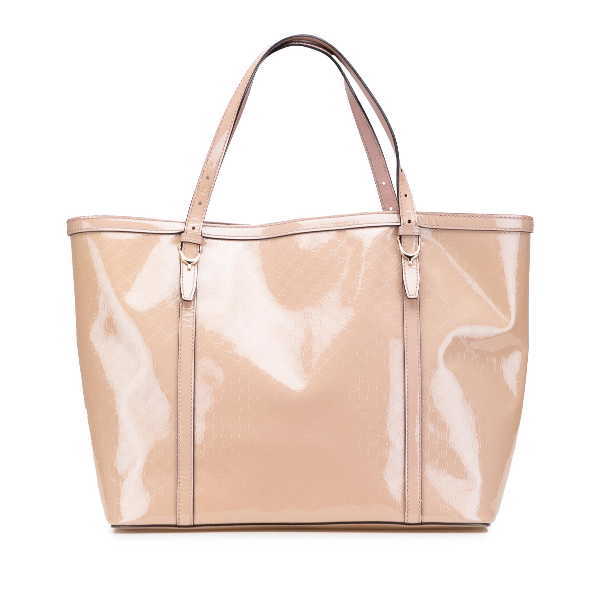 Gucci Microguccissima Patent Nice Tote