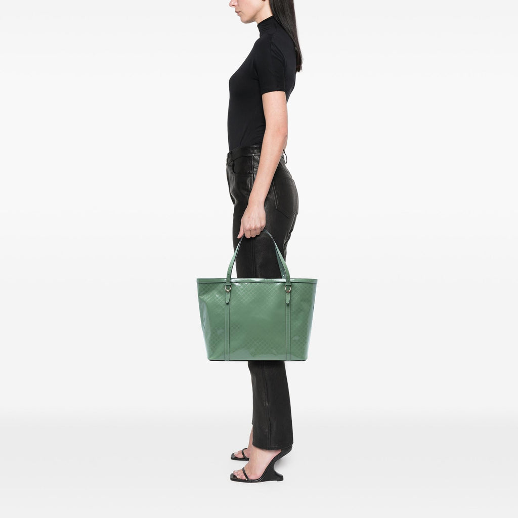 Gucci Microguccissima Patent Nice Tote