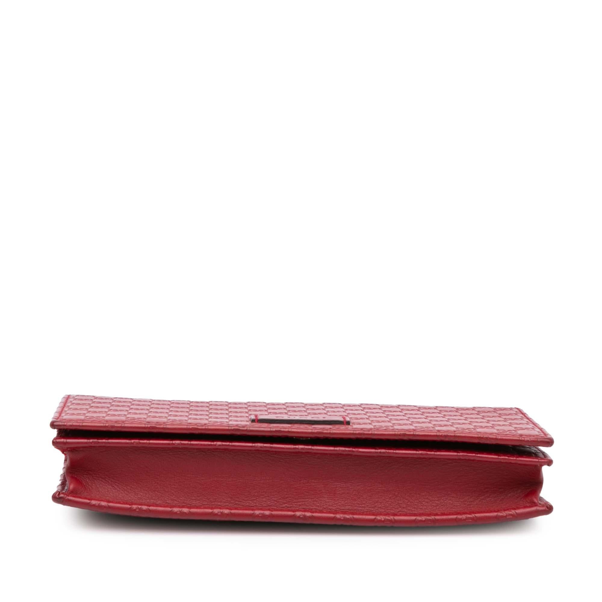 Gucci Microguccissima Wallet on Strap