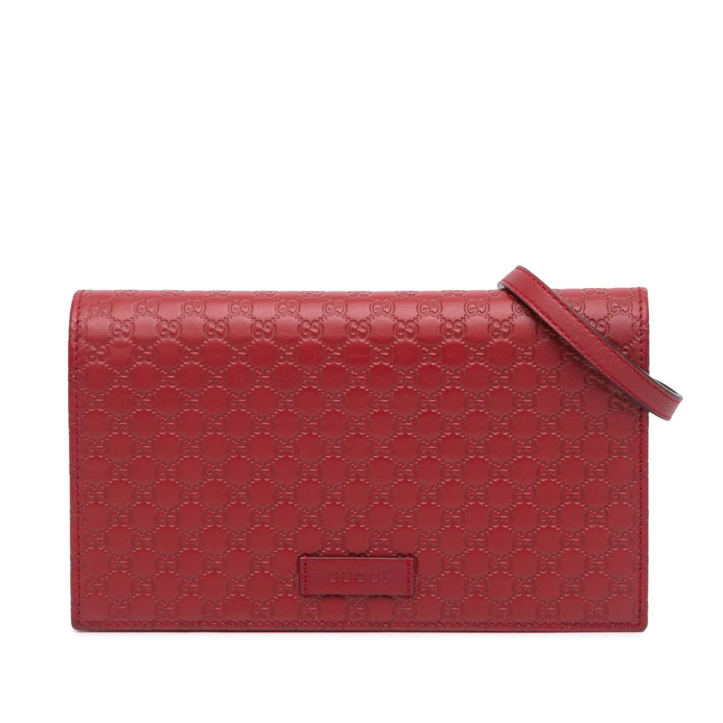 Gucci Microguccissima Wallet on Strap