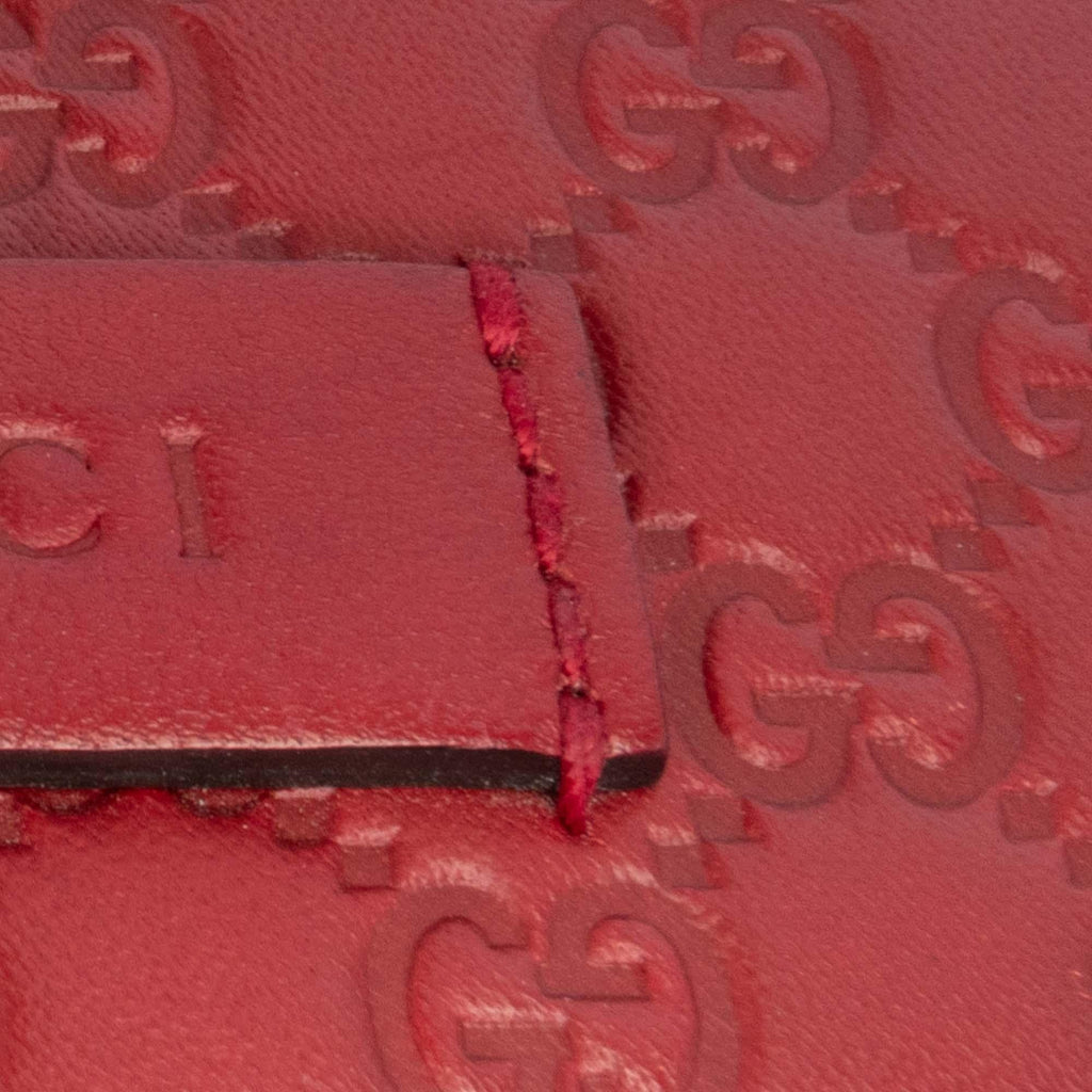 Gucci Microguccissima Wallet on Strap