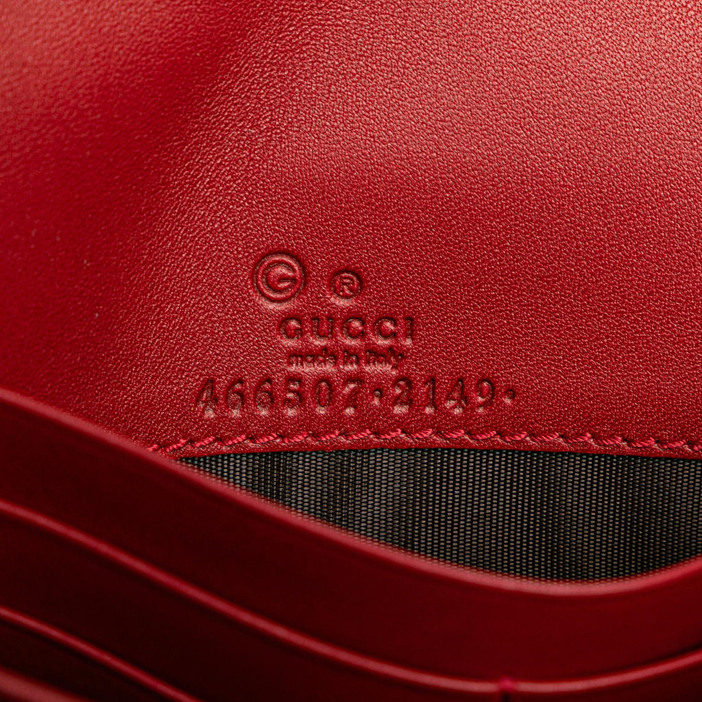 Gucci Microguccissima Wallet on Strap