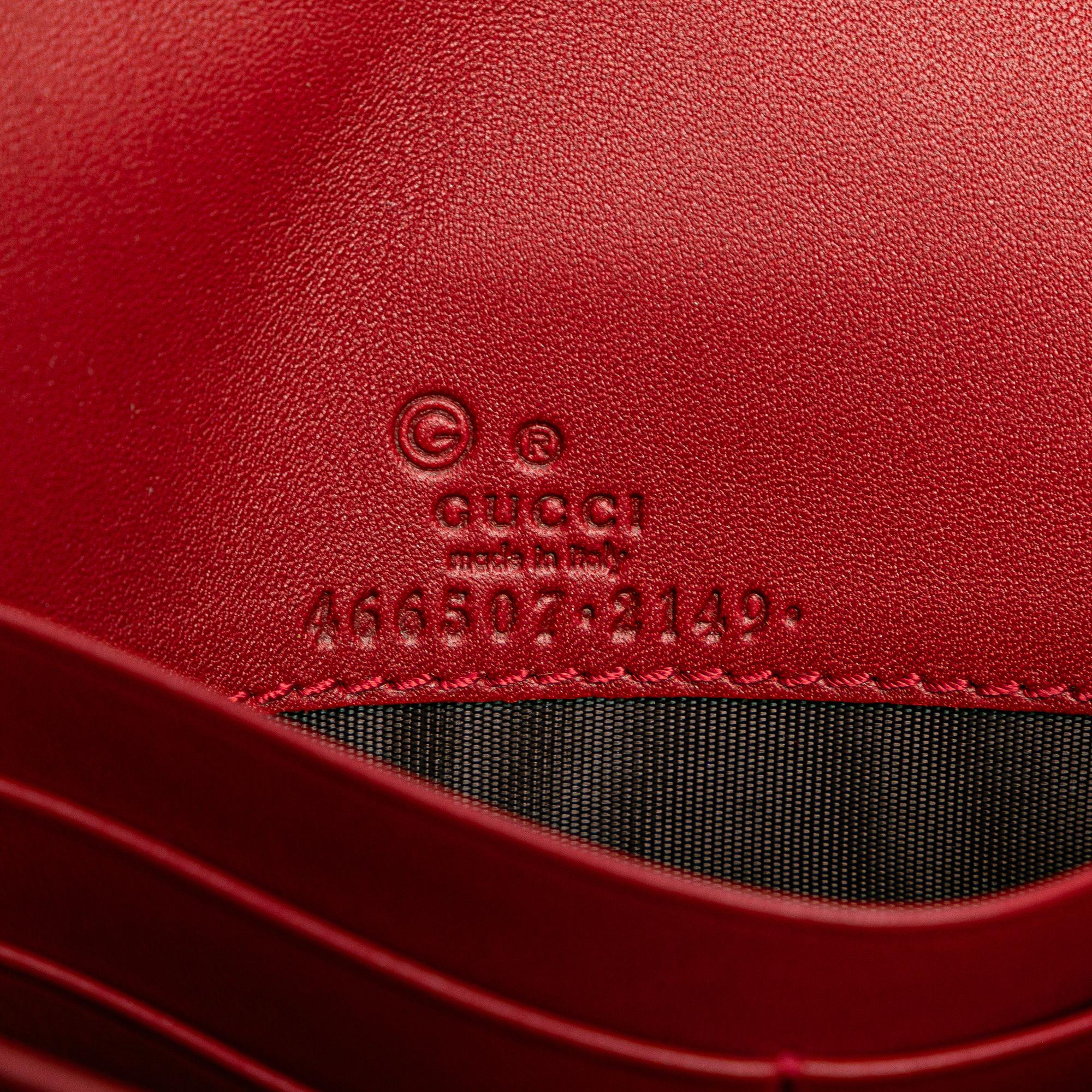 Gucci Microguccissima Wallet on Strap
