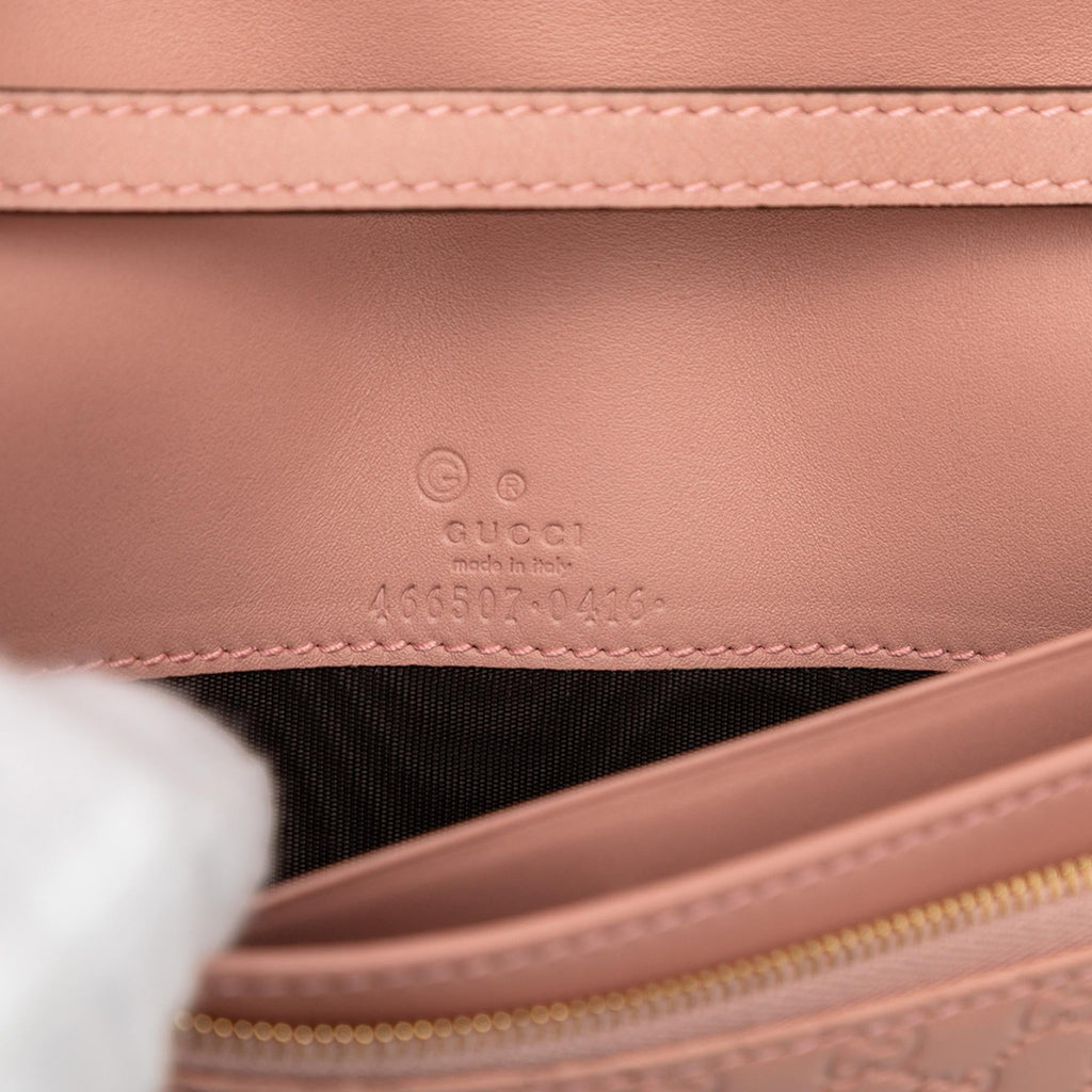 Gucci Microguccissima Wallet on Strap