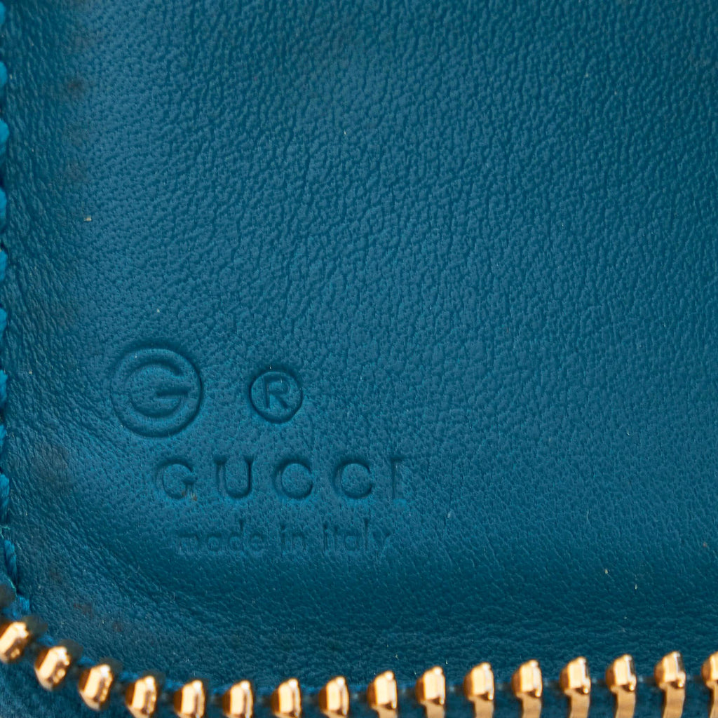 Gucci Microguccissima Zip Around Wallet (SHG-xf8E61)