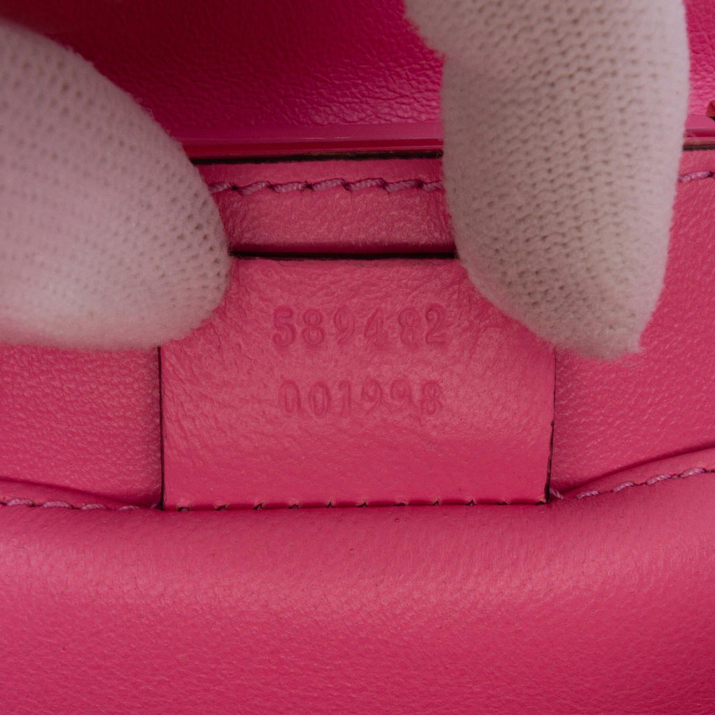 Gucci Mini Acrylic Sylvie 1969 Top Handle Bag
