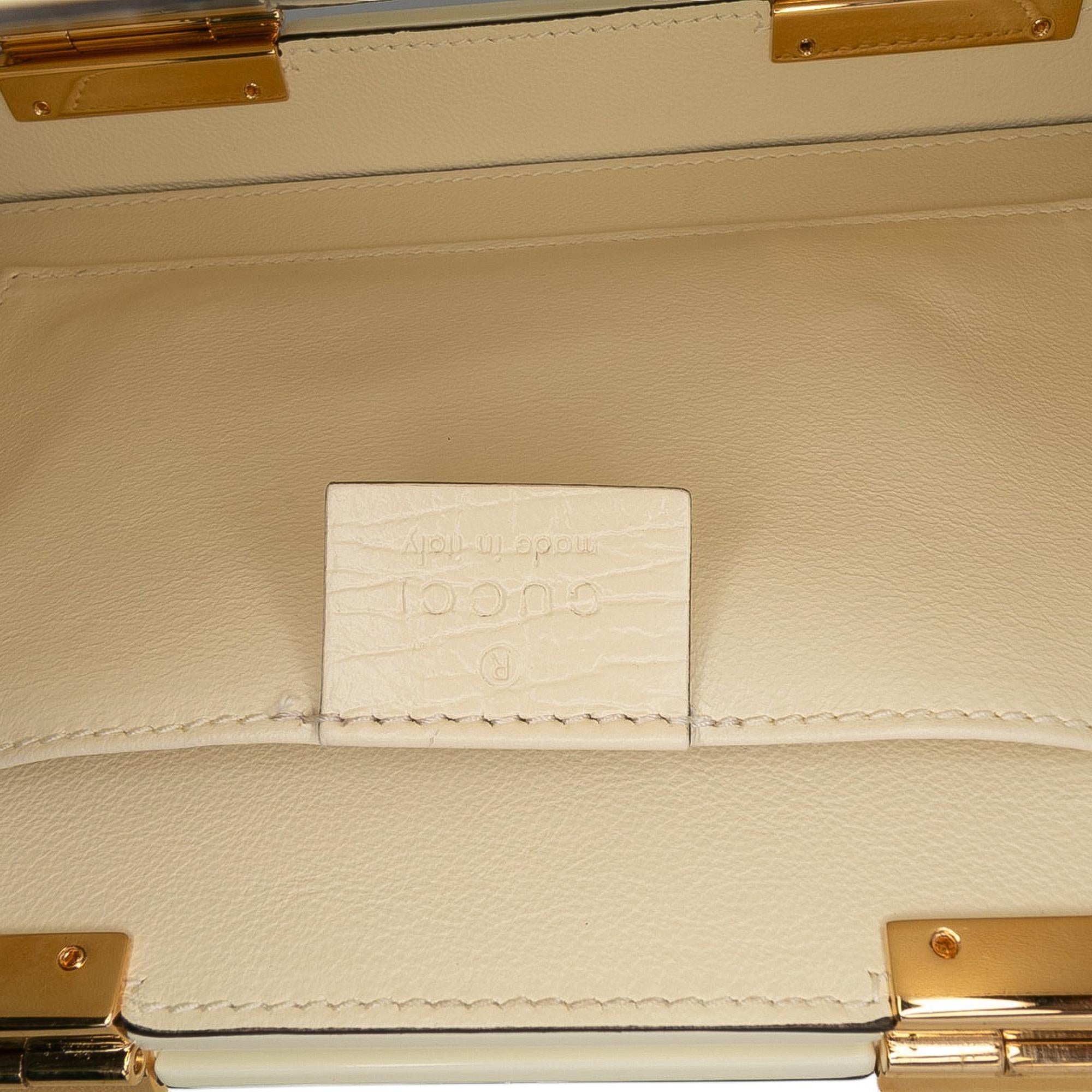 Gucci Mini Acrylic Sylvie 1969 Top Handle Bag
