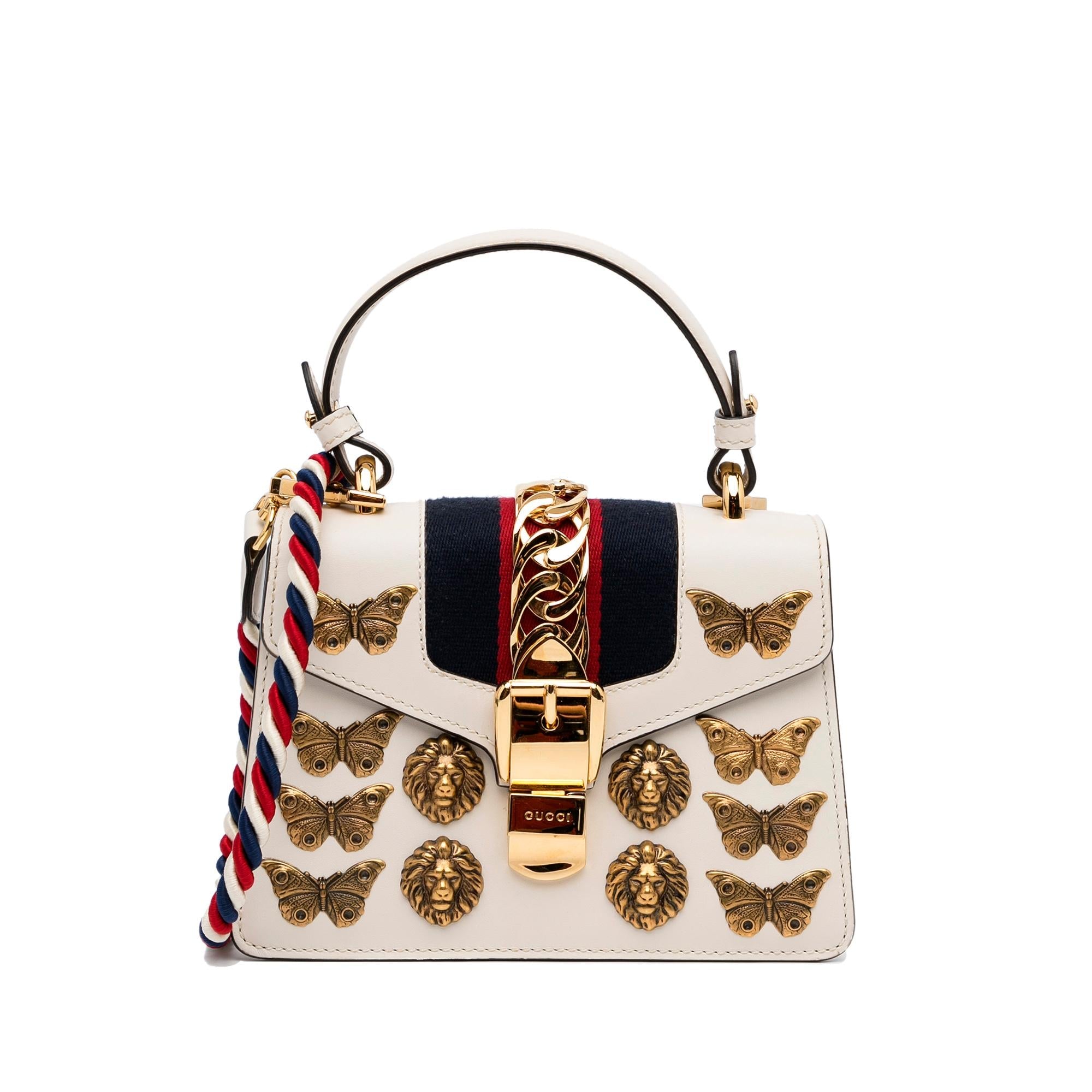 Gucci Mini Animalier Sylvie (SHG-28y1gS)