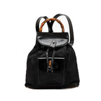 Gucci Mini Bamboo Nylon Backpack