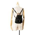 Gucci Mini Bamboo Nylon Backpack