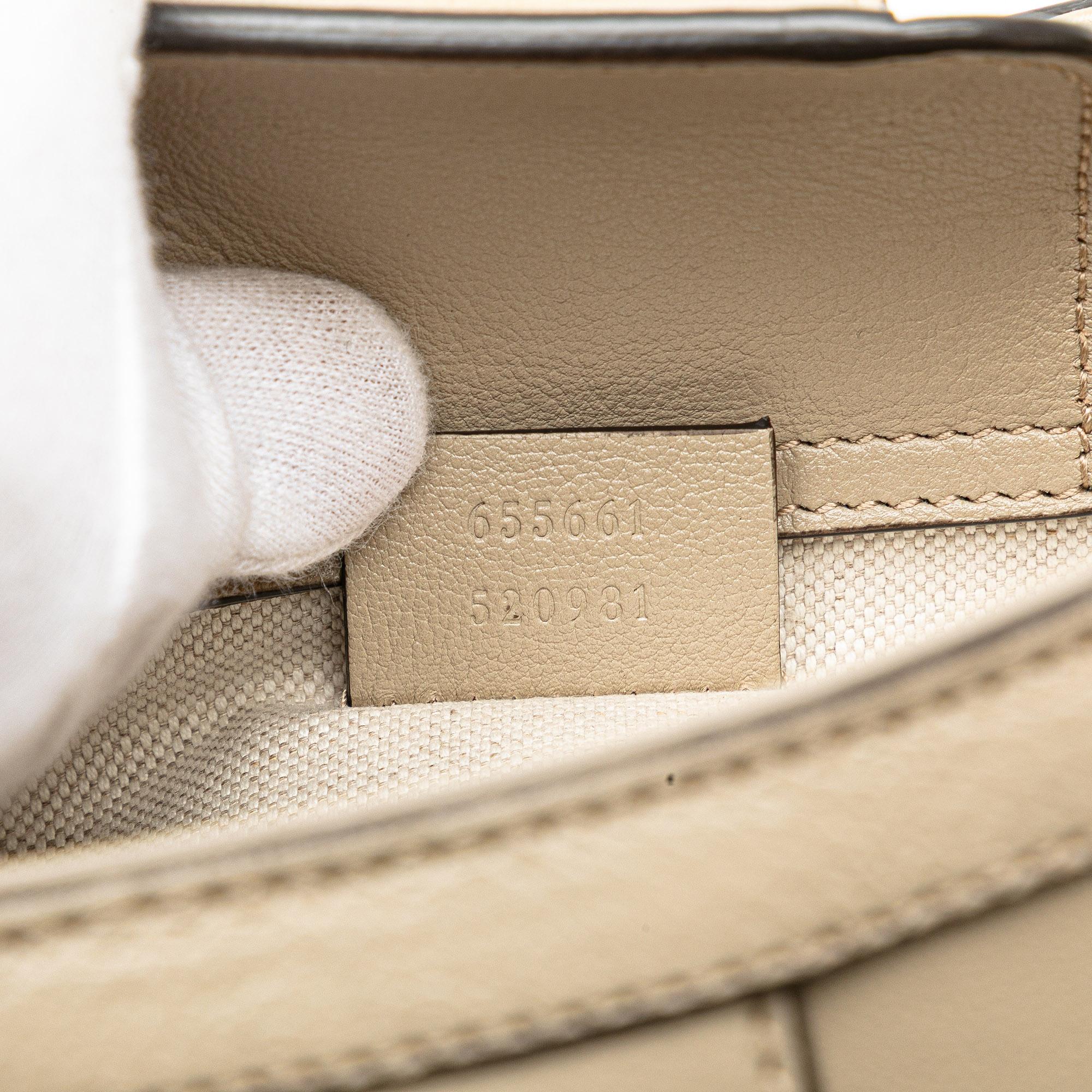 Gucci Mini Calfskin Bamboo Diana Satchel