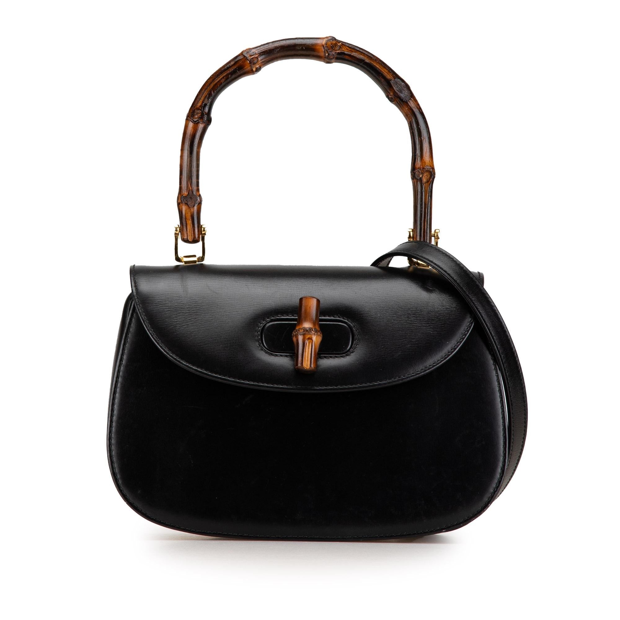 Gucci Mini Calfskin Bamboo Night (SHG-VobDRl)