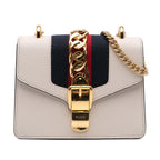 Gucci Mini Calfskin Sylvie Chain Crossbody