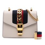 Gucci Mini Calfskin Sylvie Chain Crossbody