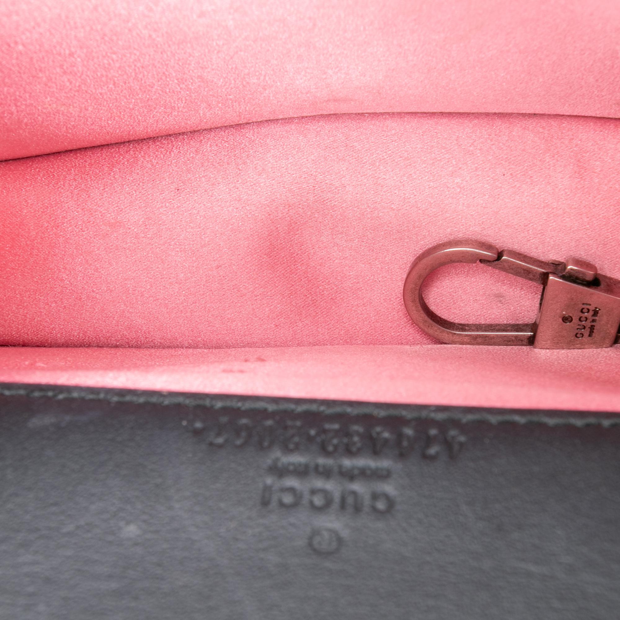 Gucci Mini Crystal Embellished Velvet Dionysus Crossbody
