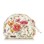 Gucci Mini Flora Trapuntata Canvas Crossbody Bag (SHG-26234)