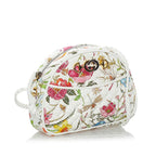 Gucci Mini Flora Trapuntata Canvas Crossbody Bag (SHG-30236)