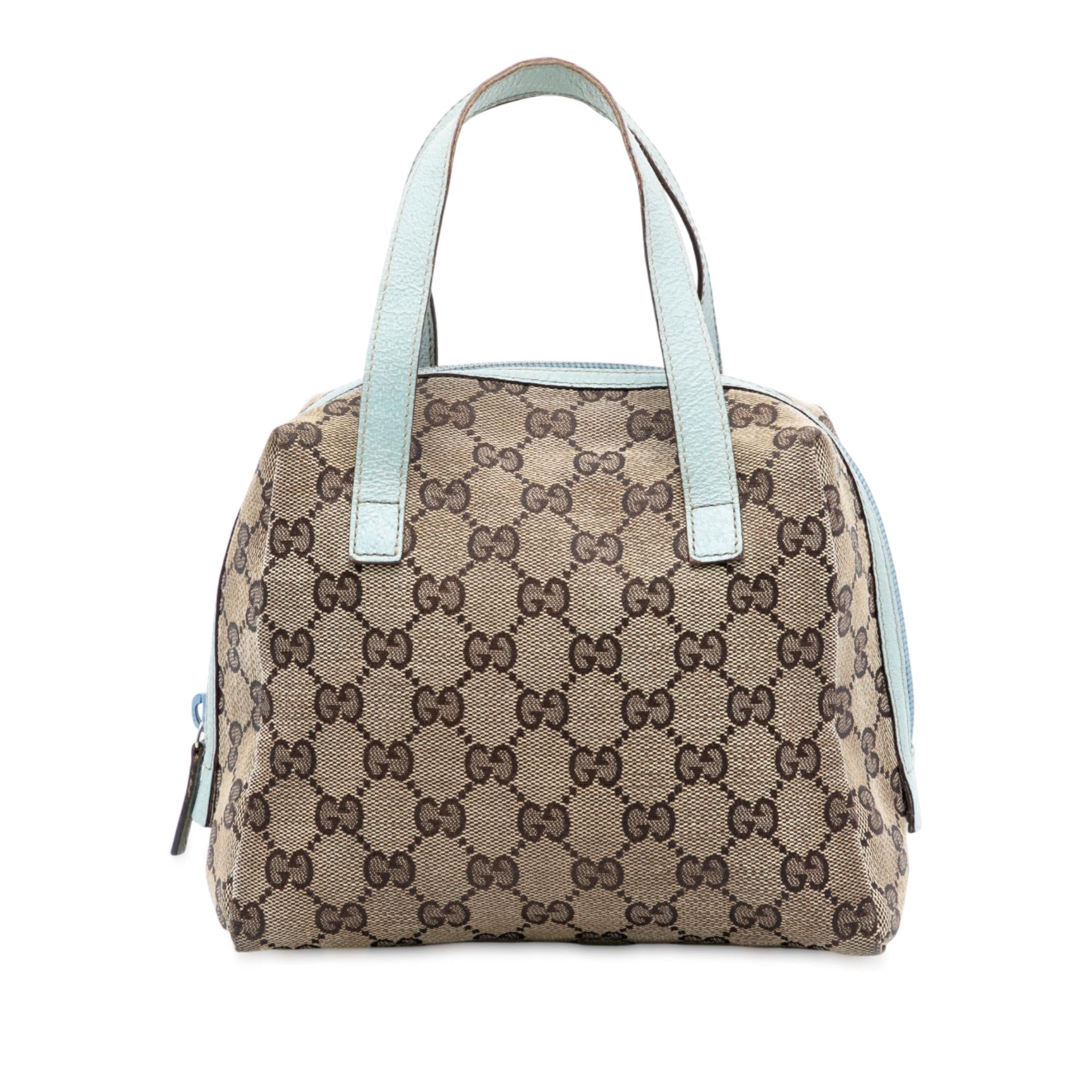 Gucci Mini GG Canvas Balthus Tofu Bag