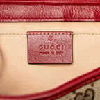 Gucci Mini GG Canvas Marmont Matelasse Flap