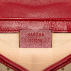 Gucci Mini GG Canvas Marmont Matelasse Flap