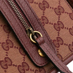 Gucci Mini GG Canvas Ophidia Web Duffle Bag