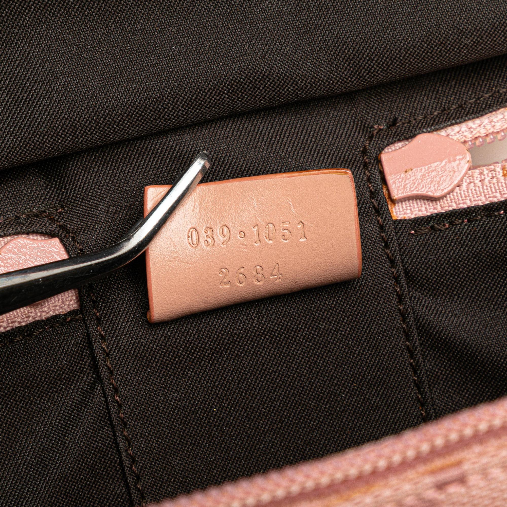 Gucci Mini GG Canvas Vanity Bag