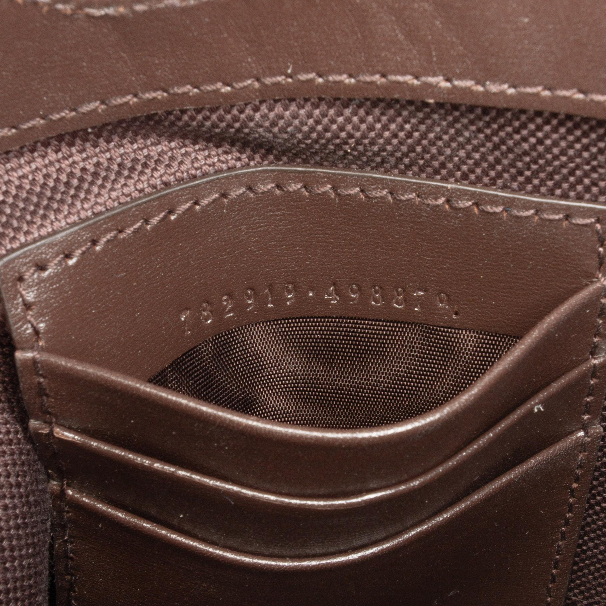 Gucci Mini GG Canvas Web Bucket Bag