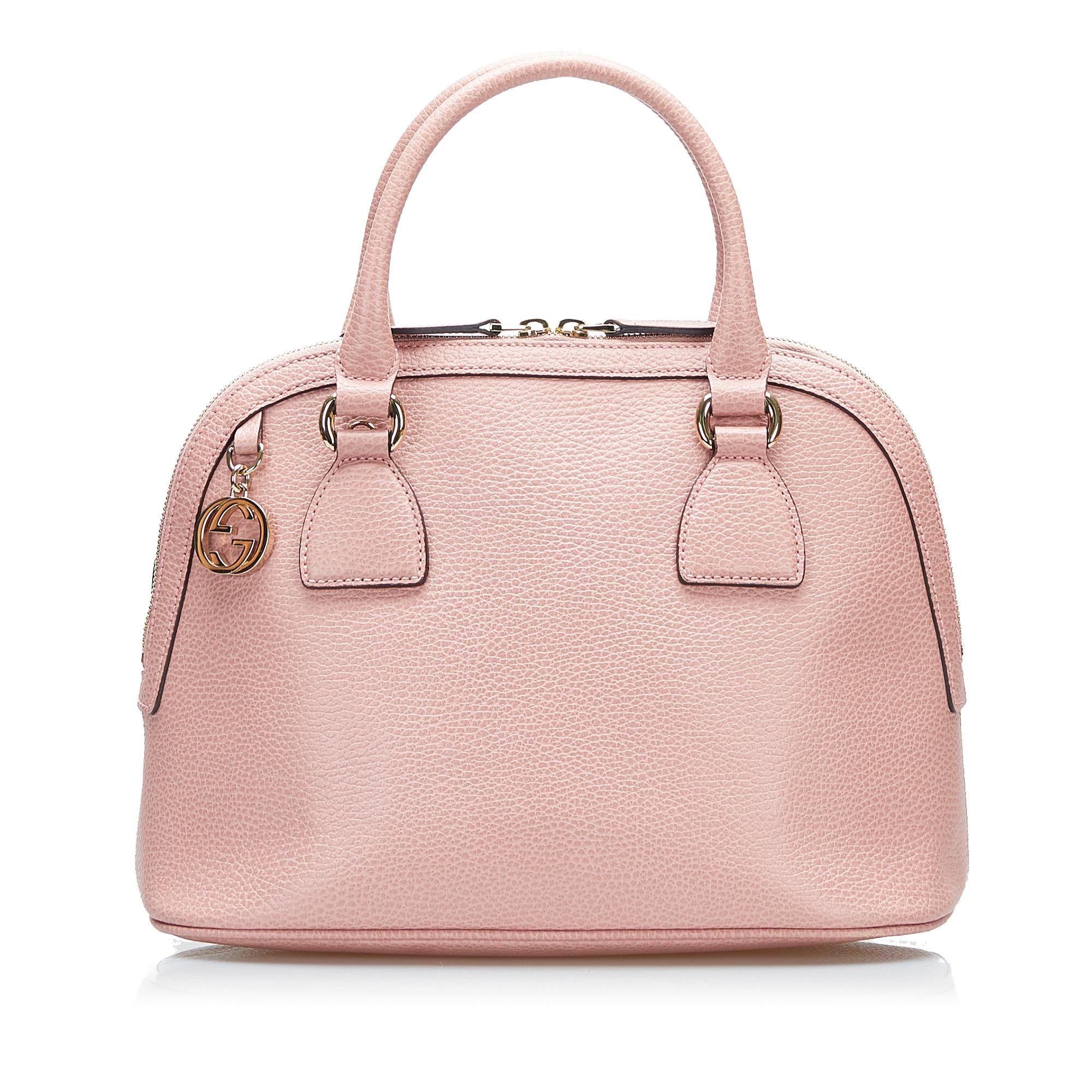 Gucci Mini GG Charm Dome Satchel (SHG-bq20lV)