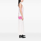 Gucci Mini GG Marmont Crystal Embellished Matelasse Velvet Crossbody