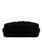 Gucci Mini GG Marmont Crystal Embellished Matelasse Velvet Crossbody
