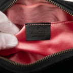 Gucci Mini GG Marmont Crystal Embellished Matelasse Velvet Crossbody