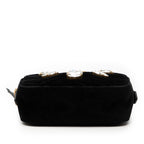 Gucci Mini GG Marmont Crystal Embellished Matelasse Velvet Crossbody