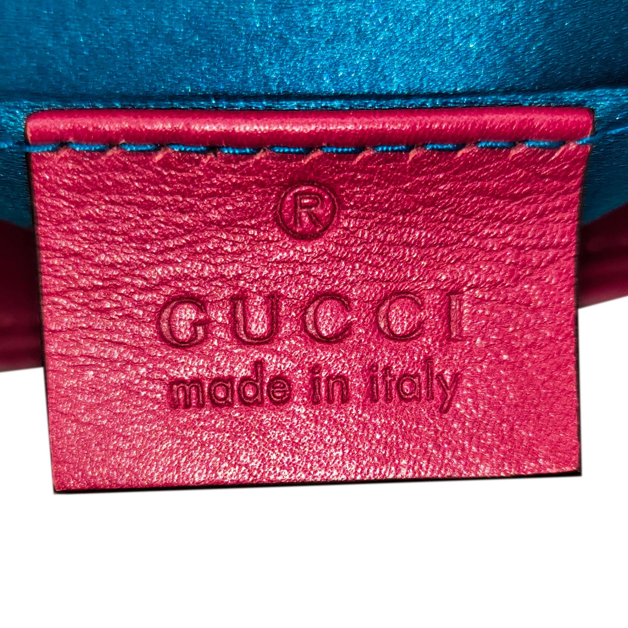 Gucci Mini GG Marmont Embellished Crossbody Bag (SHG-d9J815)