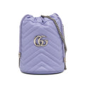 Gucci Mini GG Marmont Matelasse Bucket Bag (SHG-cgNll5)