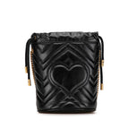 Gucci Mini GG Marmont Matelasse Bucket Bag